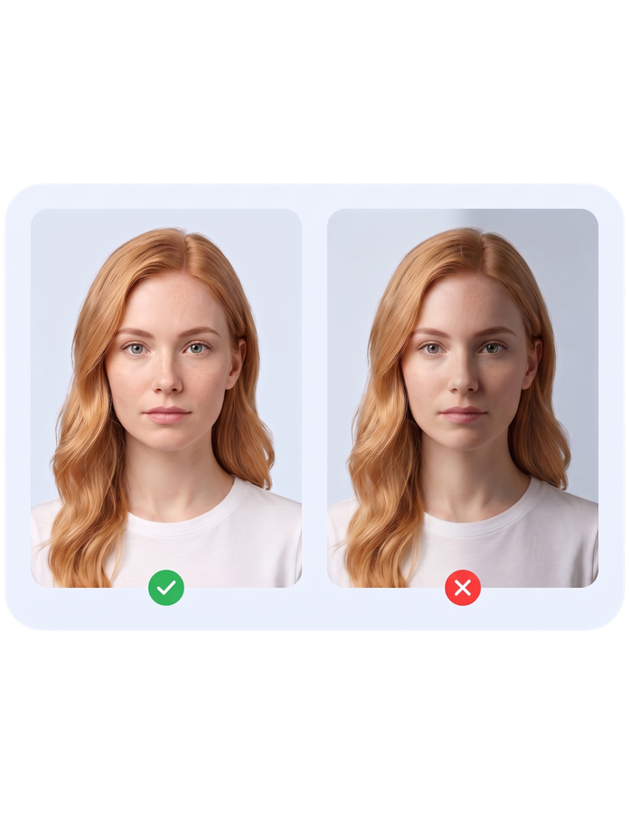 Evenly lit and shadowed portrait examples comparing lighting quality